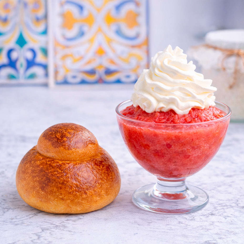 Kit 5 Granite alla Fragola e Brioche col Tuppo