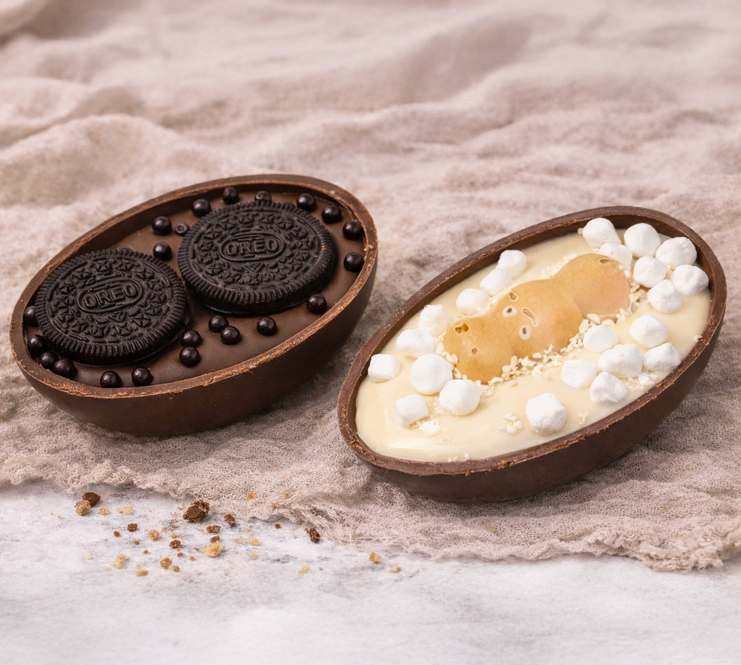 Uova Mini Ripiene Oreo e Happy Hippo