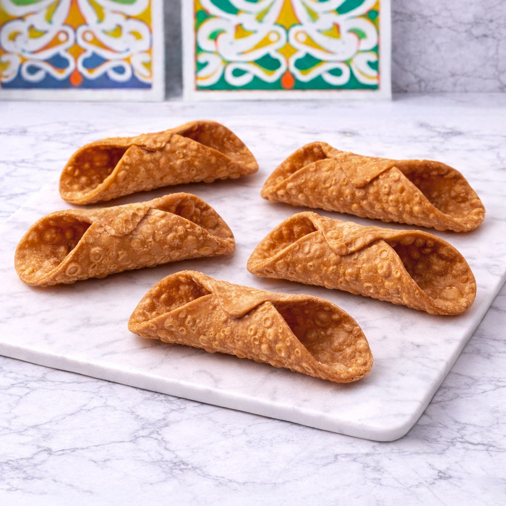 Scorze Croccanti per Cannoli Siciliani